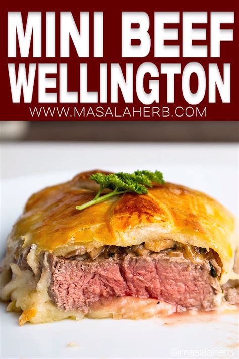 Individual Beef Wellingtons With Red Wine Pan Sauce Artofit