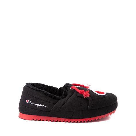 Champion University Slipper Big Kid Black Red Journeys Kidz