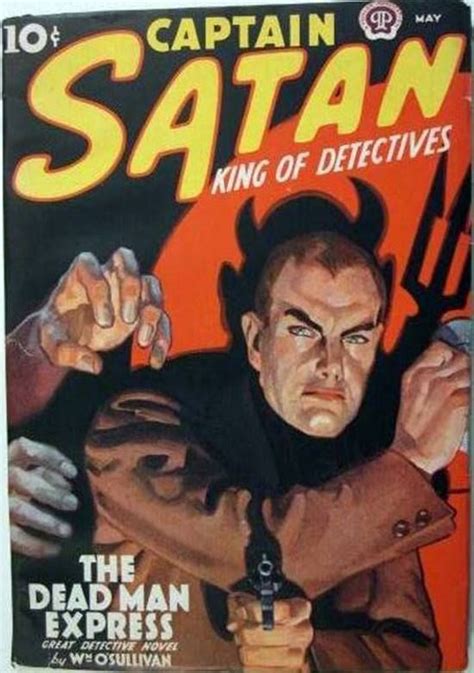 Captain Satan Vintage Book Covers Comic Book Covers Comic Books