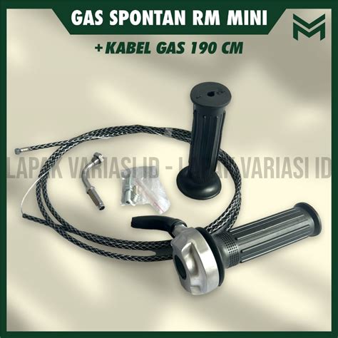 Jual GAS SPONTAN RM MINI KABEL GAS PANJANG 190CM Universal I SEMUA