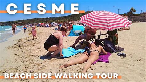 Beach Side Walking Tour E Me T Rkiye Il Ca Plaj K Uhd Fps