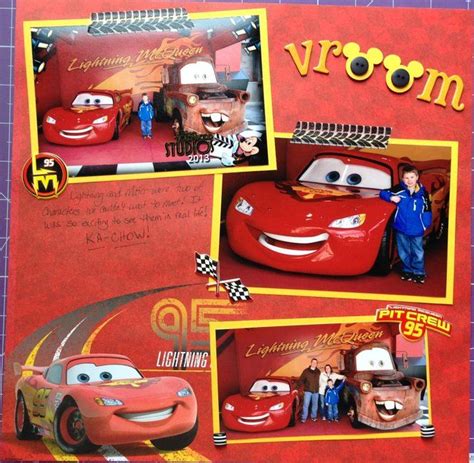 Best Cars Layouts Images On Pinterest Disney Scrapbook Scrapbook