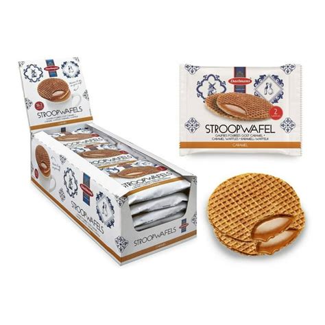 Daelmans Stroopwafels Dutch Waffles Ypf5 Soft Toasted Caramel Office Snack Jumbo Size