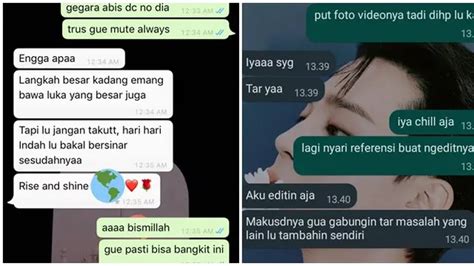 Chat Perhatian Cowok Ke Teman Cewek Ini Bikin Senyum Hot Liputan