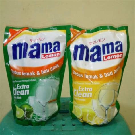 Jual Mama 780ml Lemon Cairan Pencuci Piring Jeruk Nipis Dan Lemon 780ml