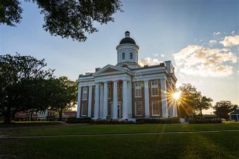 Historic Canton Mississippi Courthouse Editorial Stock Image Image Of