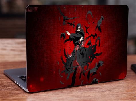 Uchiha Itachi Naruto Shippuuden Akatsuki Anime Laptop Skin Vinyl