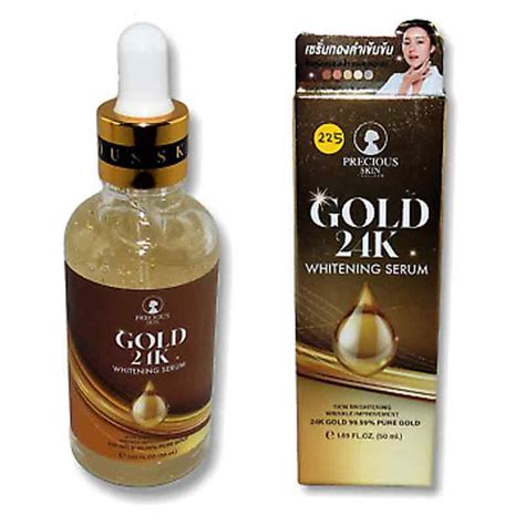 Gold 24k Whitening Serum Skin Brightening Anti Wrinkle Serum 24k Gold