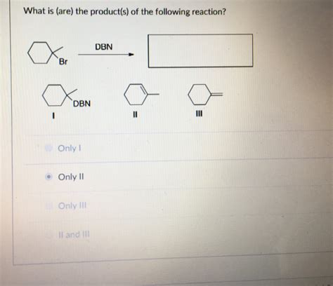 Solved What Is Are The Product S Of The Following Chegg