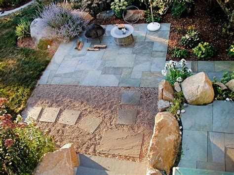 20 Garden Stone Patio Ideas To Consider Sharonsable