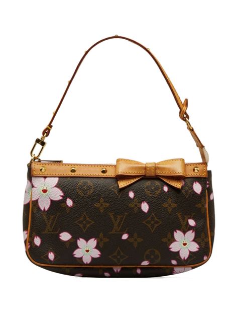 Louis Vuitton X Takashi Murakami 2003 Pre Owned Pochette Accessoires