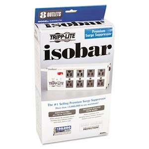 Tripp Lite Isobar Surge Protector - TRPISOBAR8ULTRA - Shoplet.com