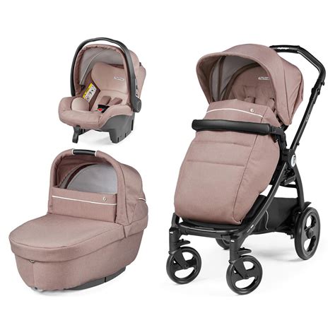 Paniate Peg Perego Trio Book Smart Modular Con Passeggino Navicella