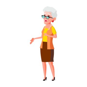 Woman Pose Vector Design Images Old Woman Poses Vector Activity