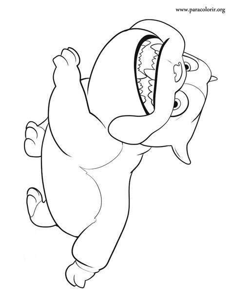 Rio The Movie Bulldog Luiz Coloring Page Coloring Pages Lion King