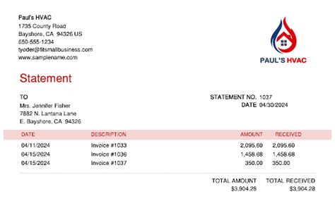 Statement Vs Invoice Accounting Purpose Timing Usage Content