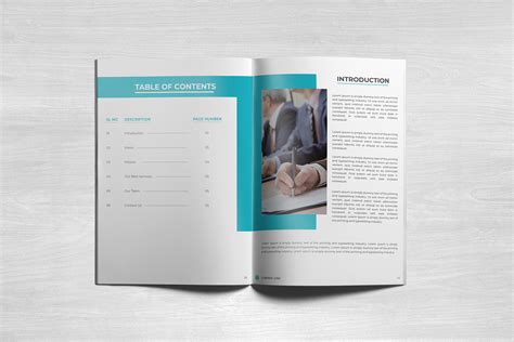 Creative Company Profile Free Template Download 3 Images Behance