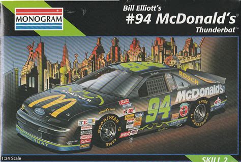 94 Bill Elliott Batman Forever Ford Thunderbat Uscar Models