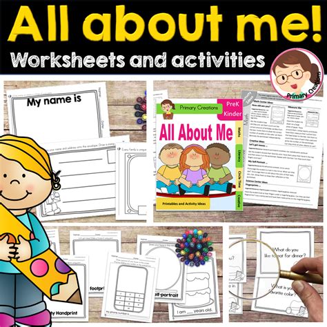 All About Me Autism Friendly Activities ⋆ Autism Friendly Classrooms