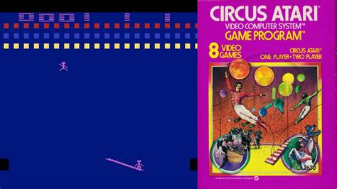 Circus Atari Gameplay Atari Youtube