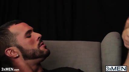 Gorgeous European Dude Denis Vega Spits On Bruno Bernal Ass