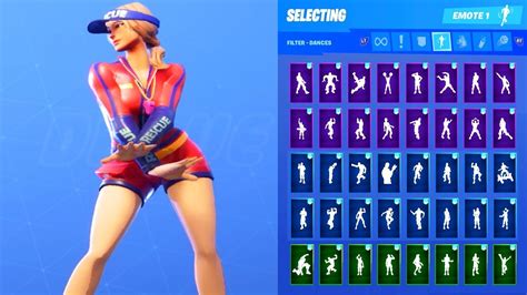 🔥 Sun Strider Skin Showcase With All Fortnite Dances And Emotes Youtube