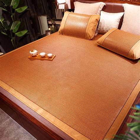 Rattan Mat Ice Silk Mattress Summer Naked Sleeping Double Sided