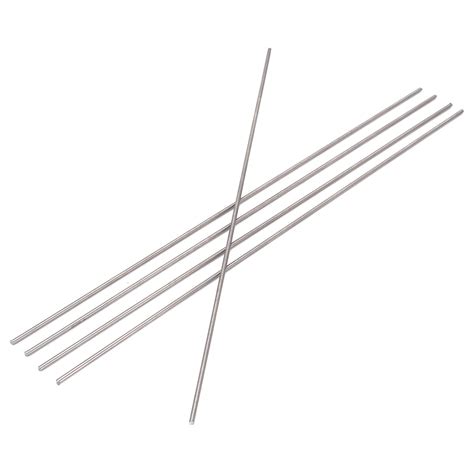 5pcs 250mm Length Titanium Ti Grade 5 Gr5 Metal Ro Grandado