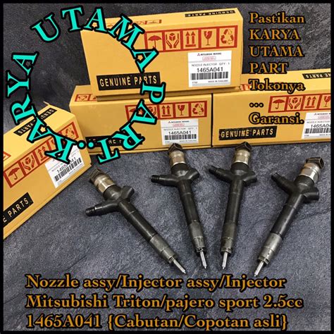 Jual Nozzle Assy Injector Assy Injector Mitsubishi Triton Pajero Sport