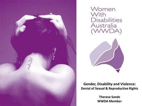 Ppt Gender Disability And Violence Denial Of Sexual And Reproductive