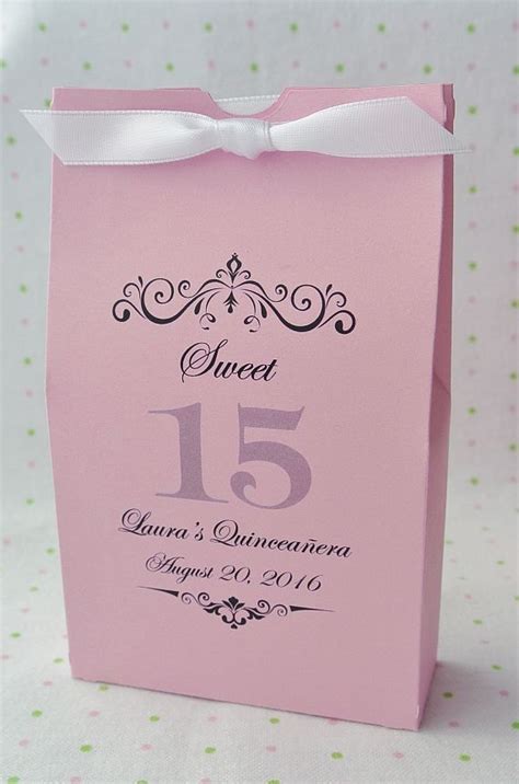 Quinceanera Party Favors Candy Boxes Party Favors Quinceanera