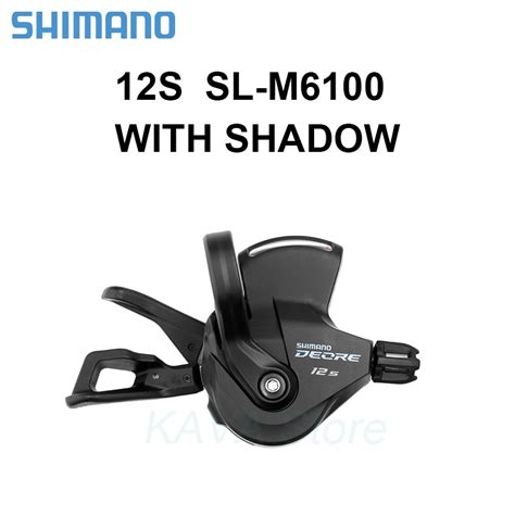 Shimano Deore M6100 12s Groupset Rd M6100 Sgs Desviador Traseiro Sl M6100 Alavanca De Câmbio 12v