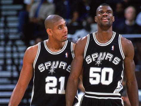 Download Tim Duncan And David Robinson Wallpaper