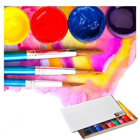 Plastic Watercolor Paint Palette For Students With Cheap Price - Buy ...