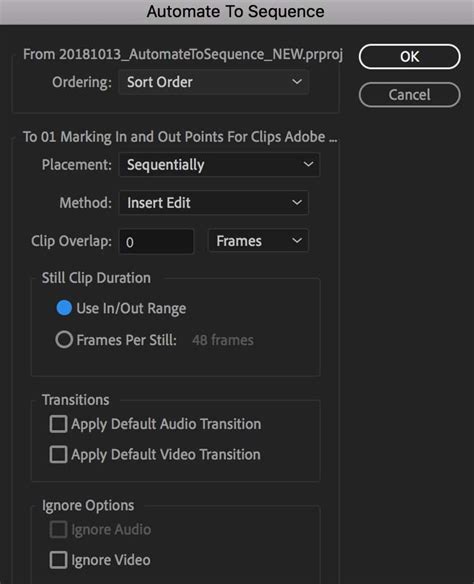 How To Automate Clips To Sequences For Faster Edits In Premiere Pro