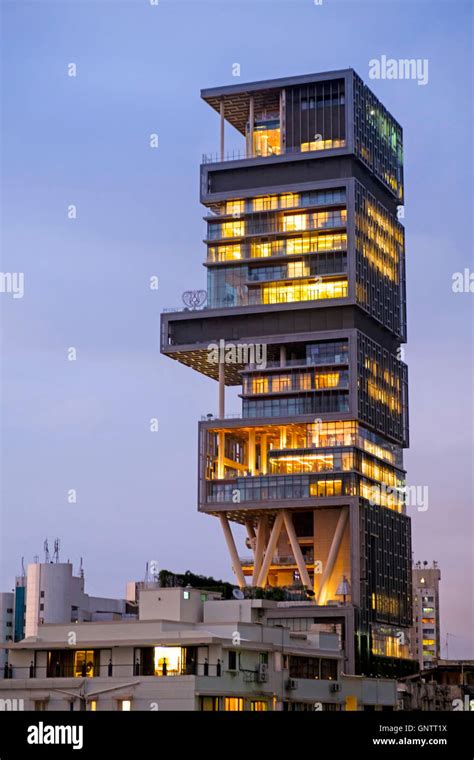 Mukesh Ambani Owned Antilla Antilia The World S Most Expensive