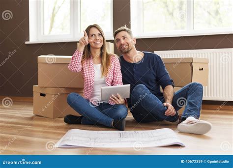 Home Renovation Stock Image Image Of Relaxation Planning 40672359