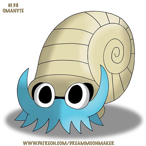 National Pokedex 138 Omanyte By Dreammoonmaker On Deviantart