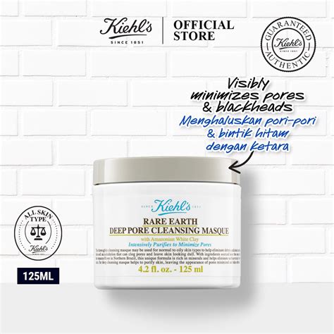 Kiehls Rare Earth Deep Pore Cleansing Masque 125ml Purify And