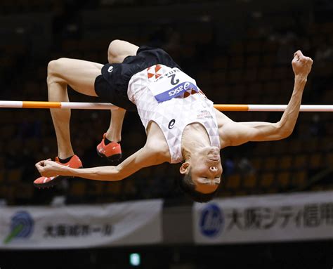 男子走り高跳び、衛藤昂が優勝 陸上の日本室内選手権（共同通信） Yahooニュース