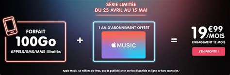 Nrj Mobile An Dapple Music Offert Avec Un Forfait Go Euros