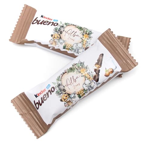 Kinder Bueno Personnalis Anniversaire Mariage Bapt Me Etsy France