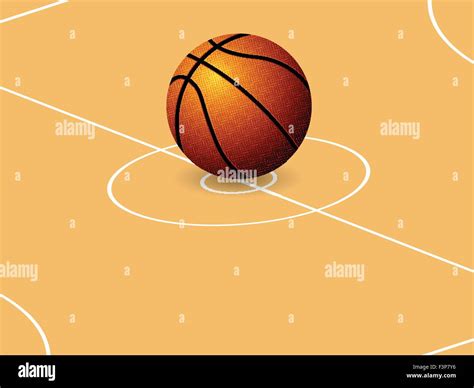 Basketball Court Vector Vectors Hi Res Stock Photography And Images Alamy