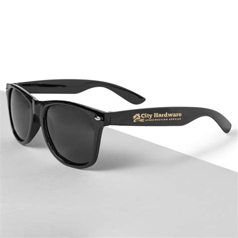 Custom Printed Black Sunglasses Sunglasses 24hourwristbandscom