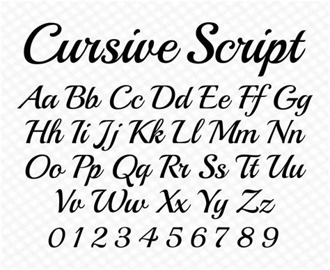 Cursive Font Ttf Svg Wedding Font Samantha Cursive Font For Cricut