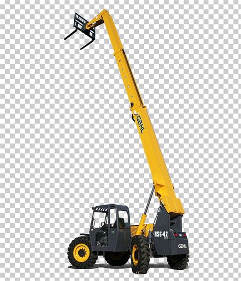 Crane Telescopic Handler Gehl Company Heavy Machinery Png Clipart