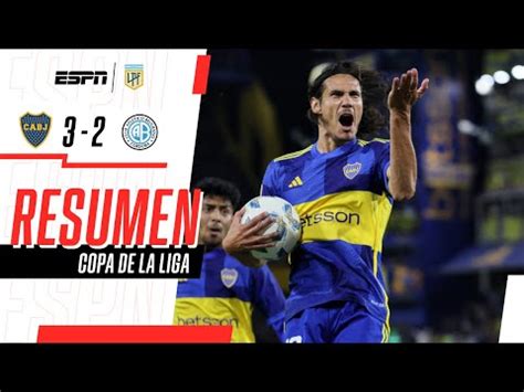 Boca Vs Belgrano 3 2 Resultado Resumen Y Goles De Cavani En La