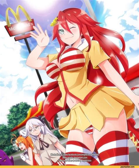 Anime Mcdonalds Animoe