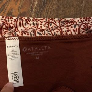 Athleta Swim Athleta Bikini Bottom Medium Aqualuxe Batik Mid Ri