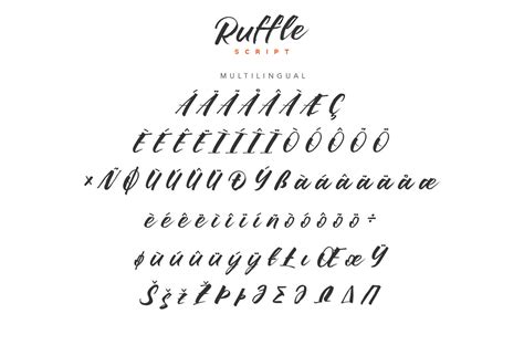 Ruffle Casual Brush Font By Konstantine Studio Thehungryjpeg